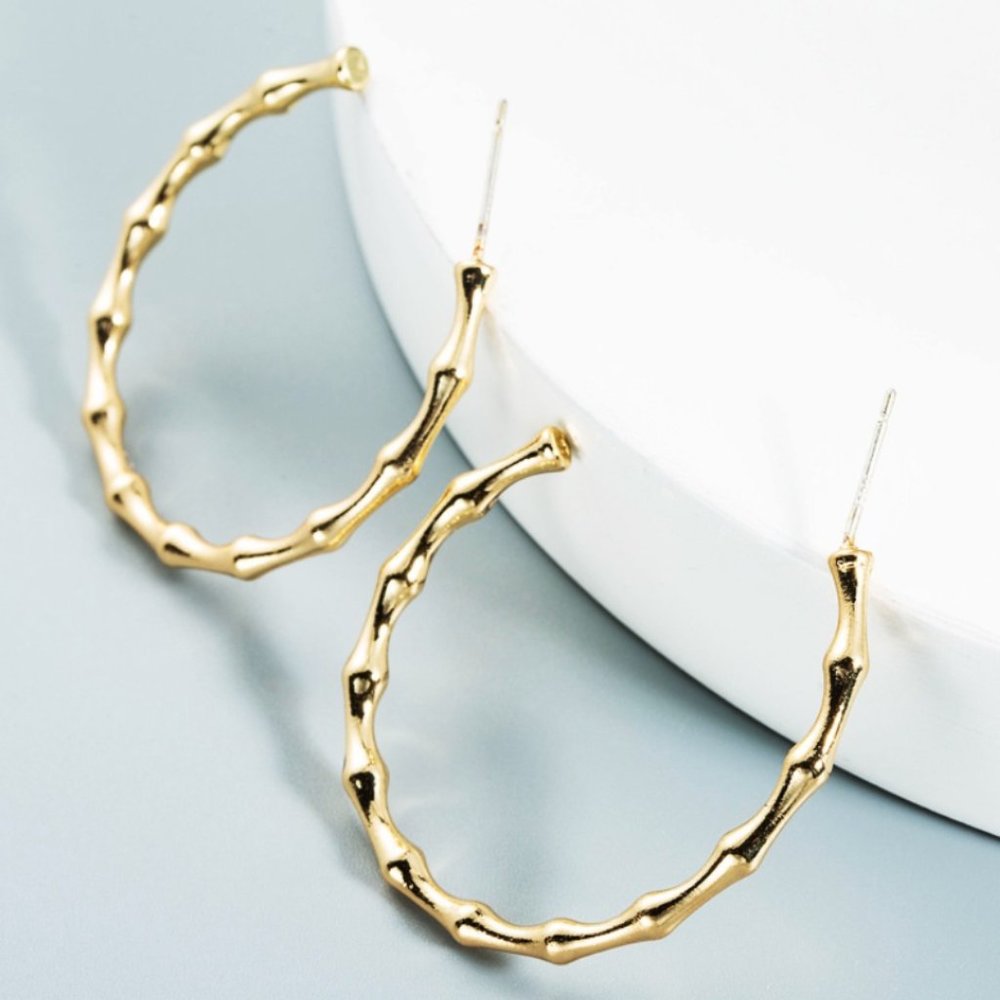 Gold Hoop Earrings
